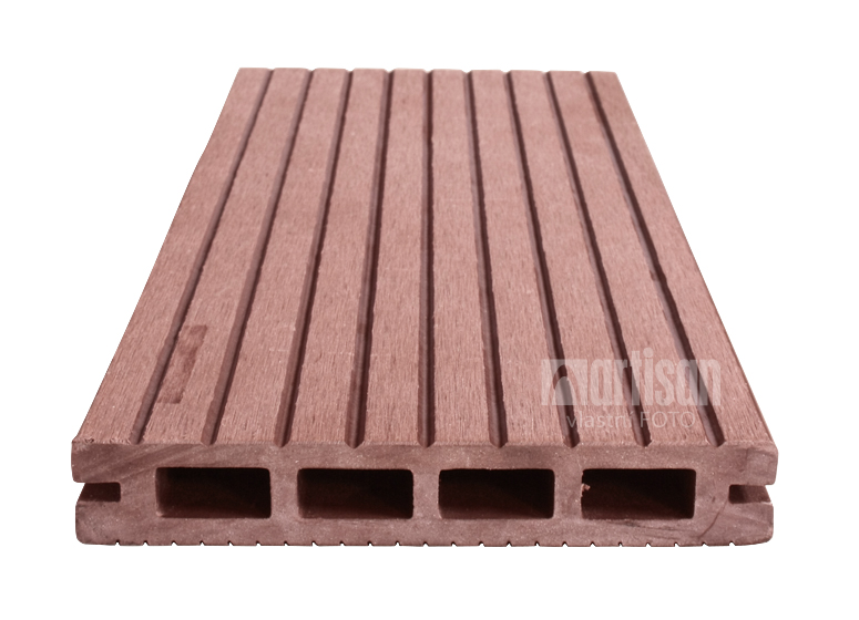 WPC terasová prkna 25x150 Dřevoplus Standard Bangkirai - profil